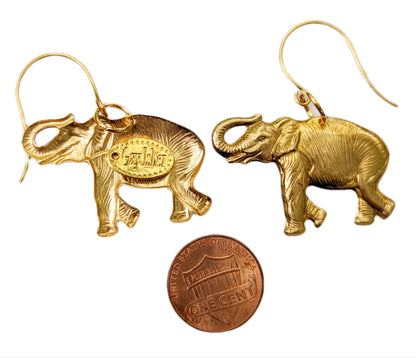 Elephant Brass Pressings USA Made Medium Gay Isber Gift Bag-Gay Isber Designs